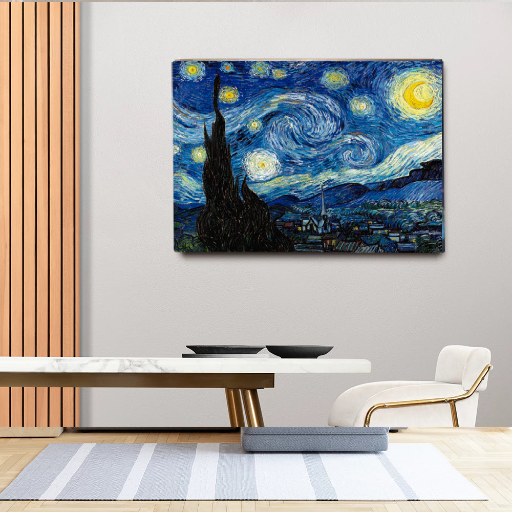 Quadro Noite Estrelada - Van Gogh