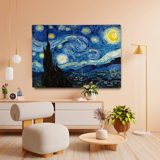 Quadro Noite Estrelada - Van Gogh