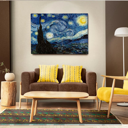 Quadro Noite Estrelada - Van Gogh