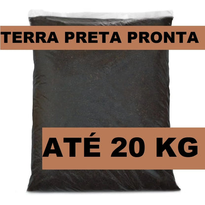 Terra PRETA - Pronta para o Plantio Flore